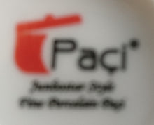 Lade das Bild in den Galerie-Viewer, 2er Set MOCCATASSEN "Junbostar" - Porzellan, Goldrand Linien Flora Blumenblüten Pflanzen Motiv Dekor