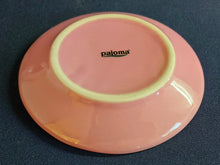 Lade das Bild in den Galerie-Viewer, ESPRESSO UNTERTASSE - Porzellan, Rosa Färbiges Motiv Dekor