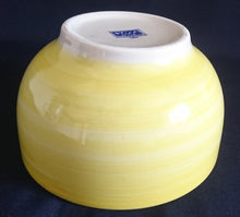 Lade das Bild in den Galerie-Viewer, 2er Set MÜSLI~ SALATSCHÜSSELN "Flirt" "Liso" - Porzellan, Streifen Einfärbiges Meliertes Dekor