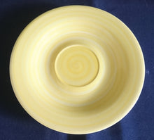 Lade das Bild in den Galerie-Viewer, 2er Set 3er KAFFEEGEDECKE "Flirt" "Liso" - Porzellan, Streifen Einfärbiges Meliertes Dekor