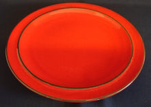 Lade das Bild in den Galerie-Viewer, 2er Set SPEISETELLER "Scandic" - Keramik / Steingut, Linien Rand Dekor