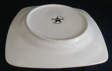 Lade das Bild in den Galerie-Viewer, DESSERTTELLER - Keramik / Steingut, Wirbel Kreise Spirale Rand Motiv Dekor (BC)