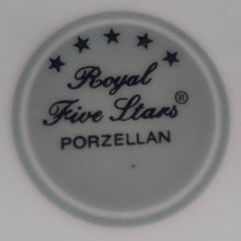 Lade das Bild in den Galerie-Viewer, 2er Set DESSERTTELLER - Porzellan, Flora Sommer Sonnenblumen Blüten Motiv Dekor