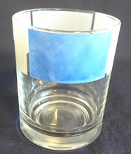 Lade das Bild in den Galerie-Viewer, GETRÄNKEGLAS - Hartglas, Flora Blatt Blätter Abstrakt Viereck Motiv Dekor