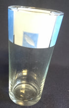 Lade das Bild in den Galerie-Viewer, LONGDRINK~ GETRÄNKEGLAS - Hartglas, Flora Blatt Blätter Abstrakt Viereck Motiv Dekor