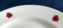 Lade das Bild in den Galerie-Viewer, BROTZEIT~ BEILAGENTELLER "Käfer" - Porzellan, Fauna Käfer Insekten Motiv Dekor