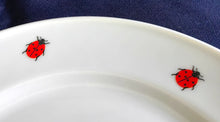 Lade das Bild in den Galerie-Viewer, 2er Set DESSERTTELLER "Käfer" - Porzellan, Fauna Käfer Insekten Motiv Dekor