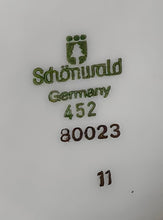 Lade das Bild in den Galerie-Viewer, SUPPENTASSE - Porzellan, Breiter Platin Linien Dekorrand Motiv