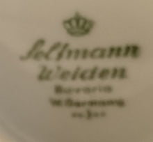 Lade das Bild in den Galerie-Viewer, 3er KAFFEEGEDECK "Annabell" - Porzellan, Goldrand Flora Rosenblumen Blüten Relief Motiv Dekor