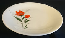 Lade das Bild in den Galerie-Viewer, DESSERTTELLER - Porzellan, Flora Pflanzen Mohnblumen Blüten Motiv Dekor