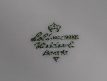 Lade das Bild in den Galerie-Viewer, SPEISETELLER - Porzellan, Flora Rosenblumen Blüten Blatt Blätter Goldrand Motiv Dekor