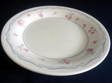 Lade das Bild in den Galerie-Viewer, DESSERTTELLER - Keramik / Steingut, Barock Rand Flora Blumen Blüten Motiv Dekor