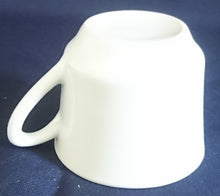 Lade das Bild in den Galerie-Viewer, 2er ESPRESSOGEDECK - Porzellan, Einfärbiges Gastronomisches Motiv Dekor