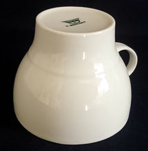 Lade das Bild in den Galerie-Viewer, 2er Set KAFFEETASSEN - Porzellan, Flora Abstrakt Blumenblüten Pflanzen Motiv Dekor