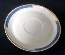 Lade das Bild in den Galerie-Viewer, 2er Set 3er KAFFEEGEDECKE "York Cubic" - Porzellan, Abstrakt Geometrisches Balken Rechteck Geschwungene Streifen Motiv Dekor