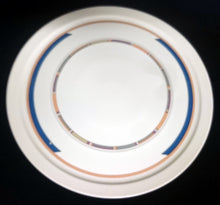 Lade das Bild in den Galerie-Viewer, SERVIER~ TORTENPLATTE "York Cubic" - Porzellan, Abstrakt Geometrisches Balken Rechteck Geschwungene Streifen Motiv Dekor