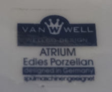 Lade das Bild in den Galerie-Viewer, UNTERTASSE "Atrium" - Porzellan, Gastronomisches Einfärbiges Motiv Form Dekor