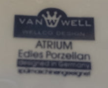 Lade das Bild in den Galerie-Viewer, 3er Set MILCHKÄNNCHEN & ZUCKERDOSE MIT DECKEL "Atrium" - Porzellan, Gastronomisches Einfärbiges Motiv Form Dekor (BC)