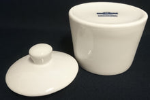 Lade das Bild in den Galerie-Viewer, 3er Set MILCHKÄNNCHEN & ZUCKERDOSE MIT DECKEL "Atrium" - Porzellan, Gastronomisches Einfärbiges Motiv Form Dekor (BC)