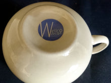 Lade das Bild in den Galerie-Viewer, KAFFEETASSE - Porzellan, Weihnachten Advent Schnee Dorf Haus Tannenbaum Sterne Motiv Dekor, Wellco Design