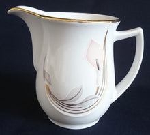 Lade das Bild in den Galerie-Viewer, 23 Teiliges KAFFEESERVICE - Porzellan, Goldrand Flora Blumenblüte Relief Motiv Dekor