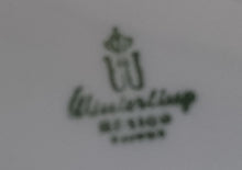 Lade das Bild in den Galerie-Viewer, 3er TEE~ SAMMELGEDECK - Porzellan, Goldrand Abstrakt Zeichen Symbole Flora Tulpenblumen Motiv Dekor (BC)