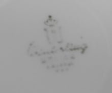 Lade das Bild in den Galerie-Viewer, KAFFEEKANNE MIT DECKEL - Porzellan, Streifen Linien Flora Blumenblüten Motiv Dekor