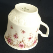 Lade das Bild in den Galerie-Viewer, 2er KAFFEEGEDECK - Porzellan, Flora Blumenblüten Pflanzen Relief Motiv Dekor