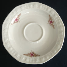 Lade das Bild in den Galerie-Viewer, 3er KAFFEEGEDECK - Porzellan, Flora Blumenblüten Pflanzen Relief Motiv Dekor