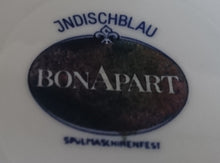 Lade das Bild in den Galerie-Viewer, UNTERTASSE - Porzellan, Indisch Blau Strohblume Motiv Dekor