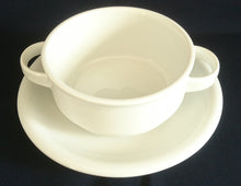 Lade das Bild in den Galerie-Viewer, 2er Set SUPPENTASSEN - Porzellan, Klassisch Gastronomie Design Dekor