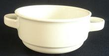 Lade das Bild in den Galerie-Viewer, 2er Set SUPPENTASSEN GEDECK - Porzellan, Klassisch Gastronomie Design Dekor
