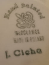 Lade das Bild in den Galerie-Viewer, SUPPENTASSE - Keramik / Steingut, Blumen Blüten Pflanzen Dekor, Handbemalt / Handpainted