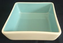 Lade das Bild in den Galerie-Viewer, 2er Set DESSERTSCHALEN "Villa Loca" - Keramik / Steingut, Zweifärbiges Quadratische Viereck Form Modern Style Dekor