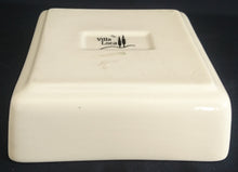 Lade das Bild in den Galerie-Viewer, 4er Set DESSERTSCHALEN "Villa Loca" - Keramik / Steingut, Zweifärbiges Quadratische Viereck Form Modern Style Dekor