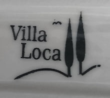 Lade das Bild in den Galerie-Viewer, 2er Set DESSERTSCHALEN "Villa Loca" - Keramik / Steingut, Zweifärbiges Quadratische Viereck Form Modern Style Dekor