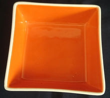 Lade das Bild in den Galerie-Viewer, 2er Set DESSERTSCHALEN "Villa Loca" - Keramik / Steingut, Zweifärbiges Quadratische Viereck Form Modern Style Dekor