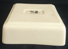 Lade das Bild in den Galerie-Viewer, 2er Set DESSERTSCHALEN "Villa Loca" - Keramik / Steingut, Zweifärbiges Quadratische Viereck Form Modern Style Dekor