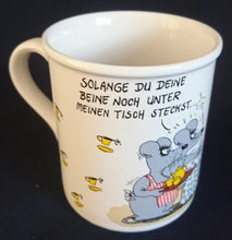 Lade das Bild in den Galerie-Viewer, KAFFEETASSE - Keramik / Steingut, Comic Witze Spruch Sprüche Motiv Dekor, Uli Stein