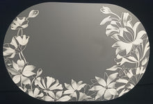 Lade das Bild in den Galerie-Viewer, 2er Set GROßE MOTIV PLATZDECKCHEN, Kunststoff / Plastik, Rechteckige Ovale Form Blumen Pflanzen Gardinenart Motiv Dekor (G)