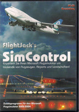 Lade das Bild in den Galerie-Viewer, SIMCONTROL MICROSOFT FLIGHTSIMULATOR ADDON - 1x PC-CDROM in DVD-Bookcase
