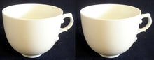 Lade das Bild in den Galerie-Viewer, 2er Set TEETASSEN - Porzellan, Einfärbiges Jugendstil Henkelform Dekor