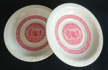 Lade das Bild in den Galerie-Viewer, UNTERTASSE - Porzellan, Abstrakt Blumenblüten Rand Rüdesheim Motiv Relief Form Dekor