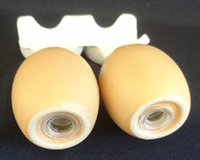 Lade das Bild in den Galerie-Viewer, 3er Set SALZ & PFEFFER STREUER - Keramik / Steingut, Eierform Klassisch Dekor