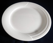 Lade das Bild in den Galerie-Viewer, SPEISETELLER "Hotel" - Porzellan, Treppenstufiges Einfärbiges Dekor