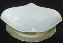 Lade das Bild in den Galerie-Viewer, SAUCIER "Medley Parklane" - Porzellan, Rosen / Rand Dekor