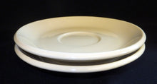 Lade das Bild in den Galerie-Viewer, 2er Set UNTERTASSEN - Keramik / Steingut, Einfärbiges Klassisch Dekor