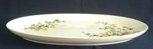 Lade das Bild in den Galerie-Viewer, SERVIERPLATTE - Porzellan, Ovale Form, Blumen- / Blüten Dekor