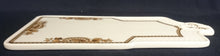 Lade das Bild in den Galerie-Viewer, FRÜHSTÜCKSBRETTCHEN "Friesland Atlantis" - Porzellan, Goldrand Abstrakt Muschel Fisch Schuppen Relief Dekor