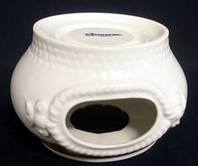 Lade das Bild in den Galerie-Viewer, STÖVCHEN "Friesland" "Atlantis" - Porzellan, Goldrand Abstrakt Muschel Fisch Schuppen Relief Dekor